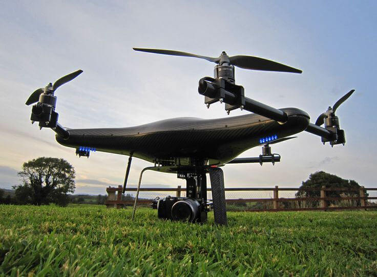 drones na agricultura