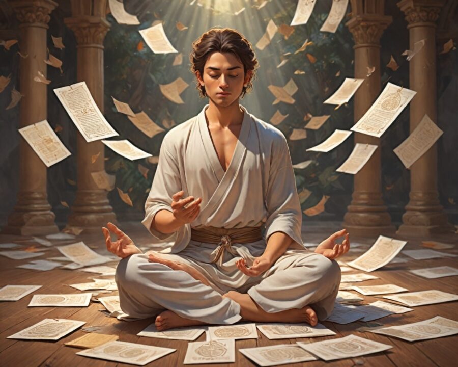Como usar afirmações conscientes na meditação diária