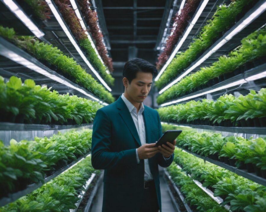 Como inovações em cultivo vertical estão transformando a agricultura