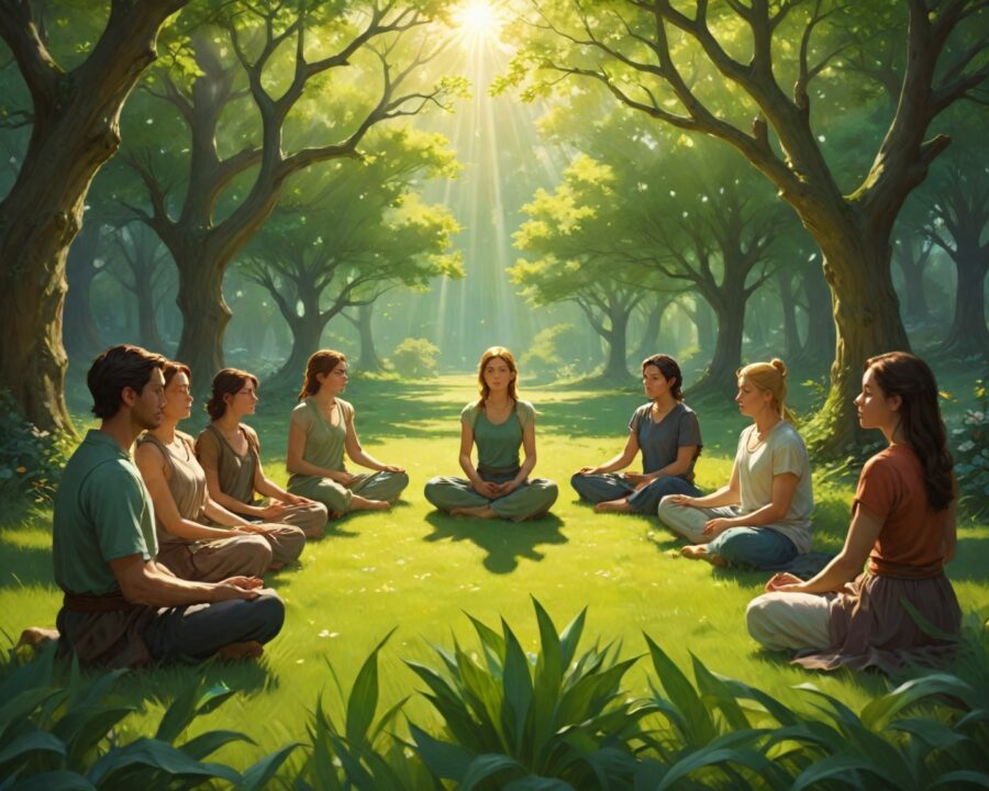 Meditação em grupo: como despertar seu potencial pessoal