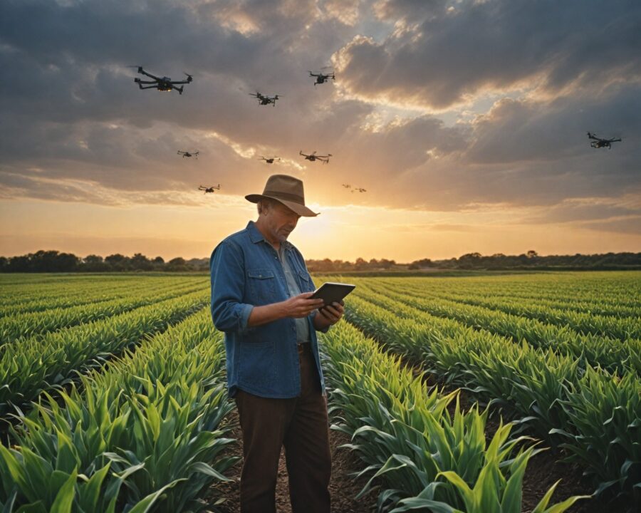 Como a tecnologia está moldando o futuro da agricultura moderna
