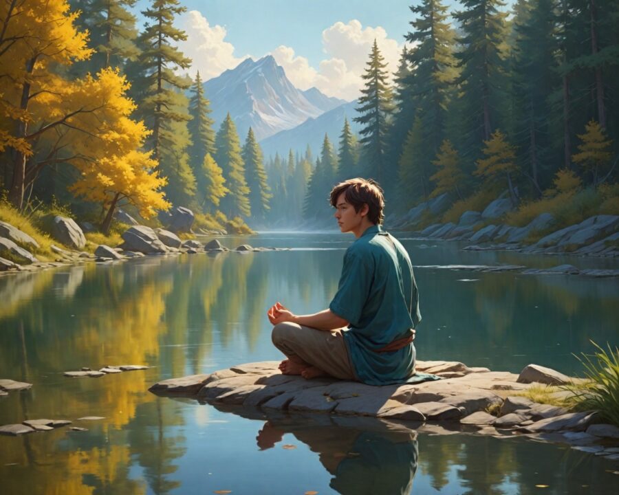 Como usar a meditação como espelho para suas emoções