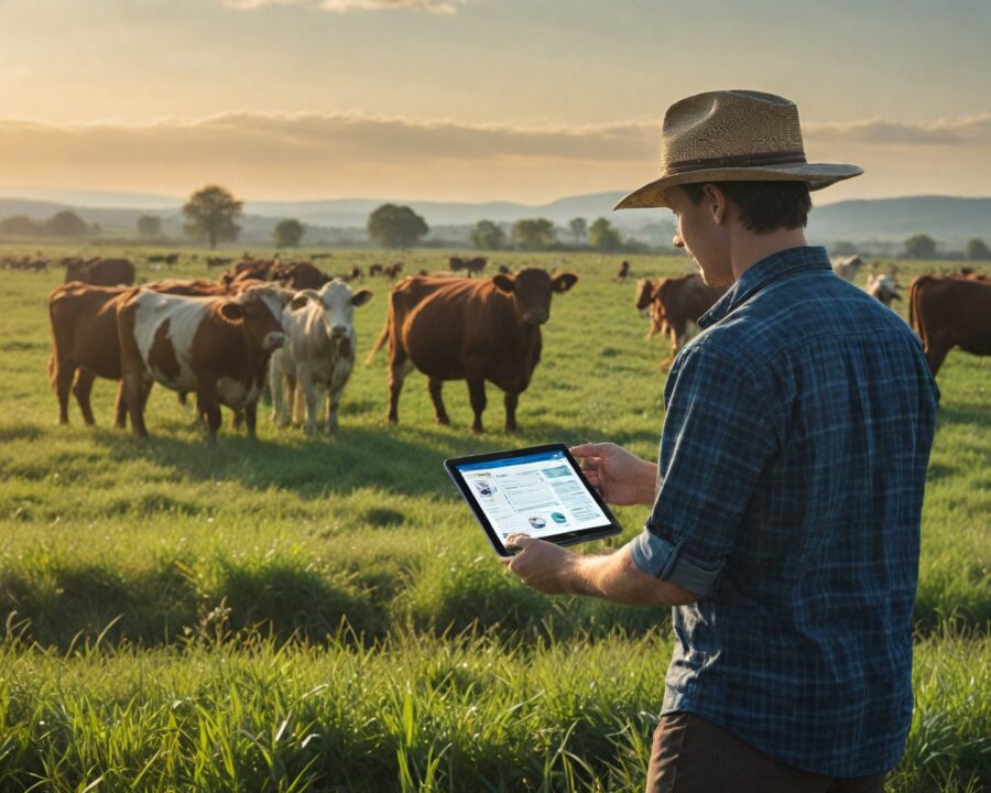 como a automação melhora a gestão de fazendas de gado no Brasil