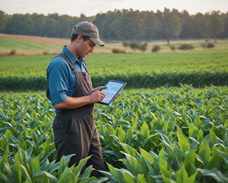 como aplicativos móveis otimizam a gestão agrícola moderna