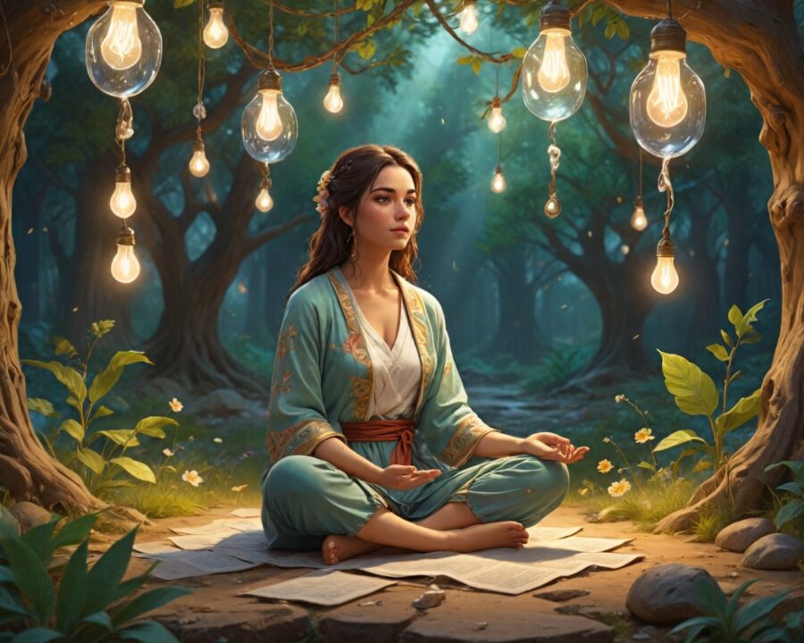 Como usar a meditação para desbloquear sua criatividade