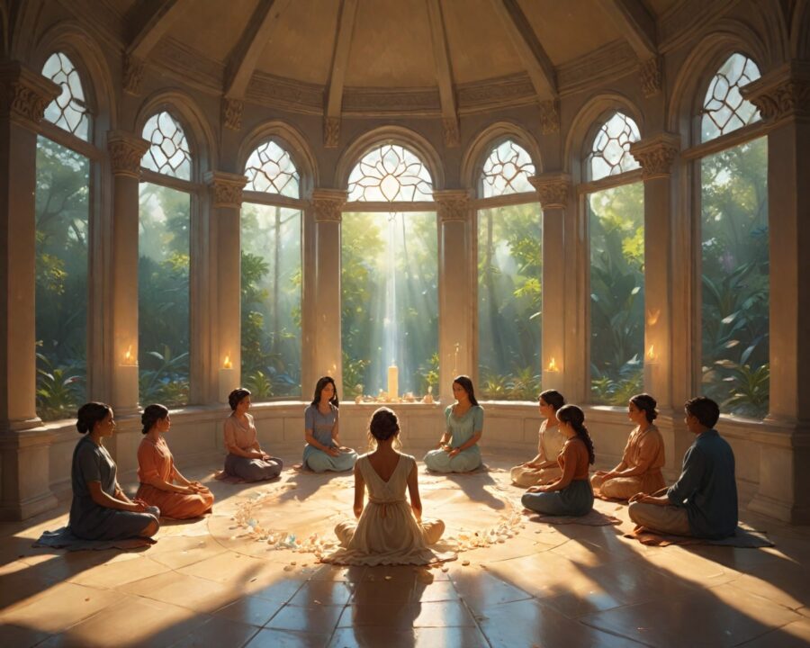 Meditação em grupo: como despertar seu potencial pessoal