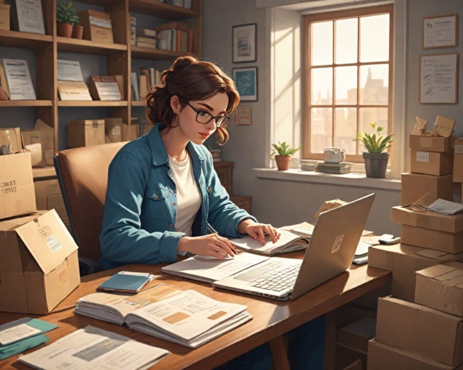 como organizar entregas e logística para pequenos negócios