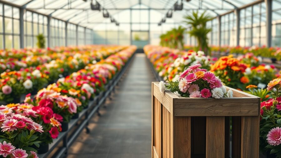 Floricultura: Cultivo de Flores e Mercado em Ascensão