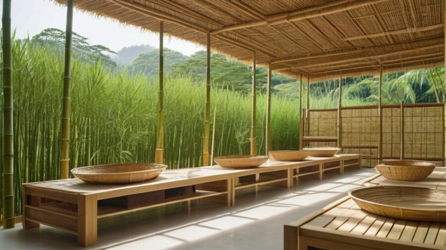 Empreendedorismo com Bambu: Construção e Artesanato